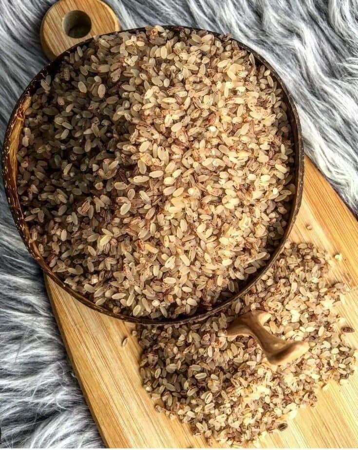 Locally sourced rice