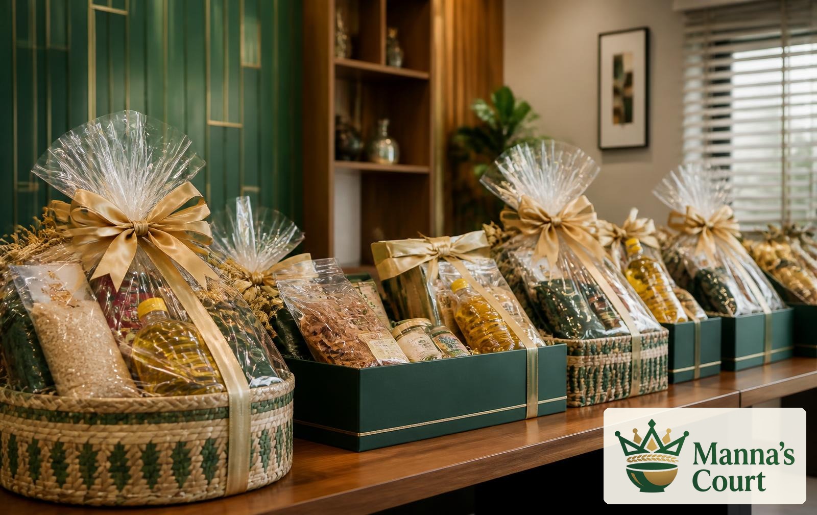 Manna's Court corporate food hampers