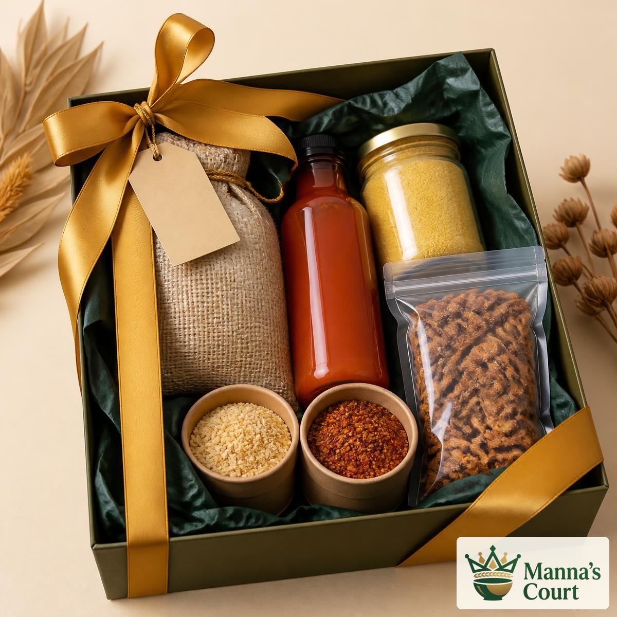 A Manna's Court food souvenir box